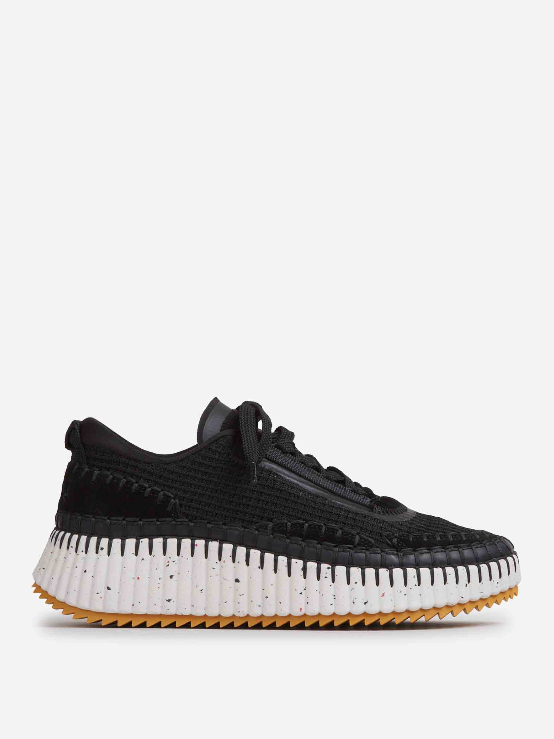 Chloé Mujer Barcelona Sneakers Nama color Blanco Y Negro sku 806-000396 02 - Foto 1