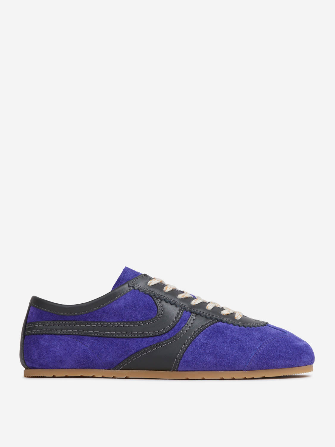 Dries Van Noten Mujer Barcelona Sneakers Suede color Violeta sku 806-000399 01 - Foto 1