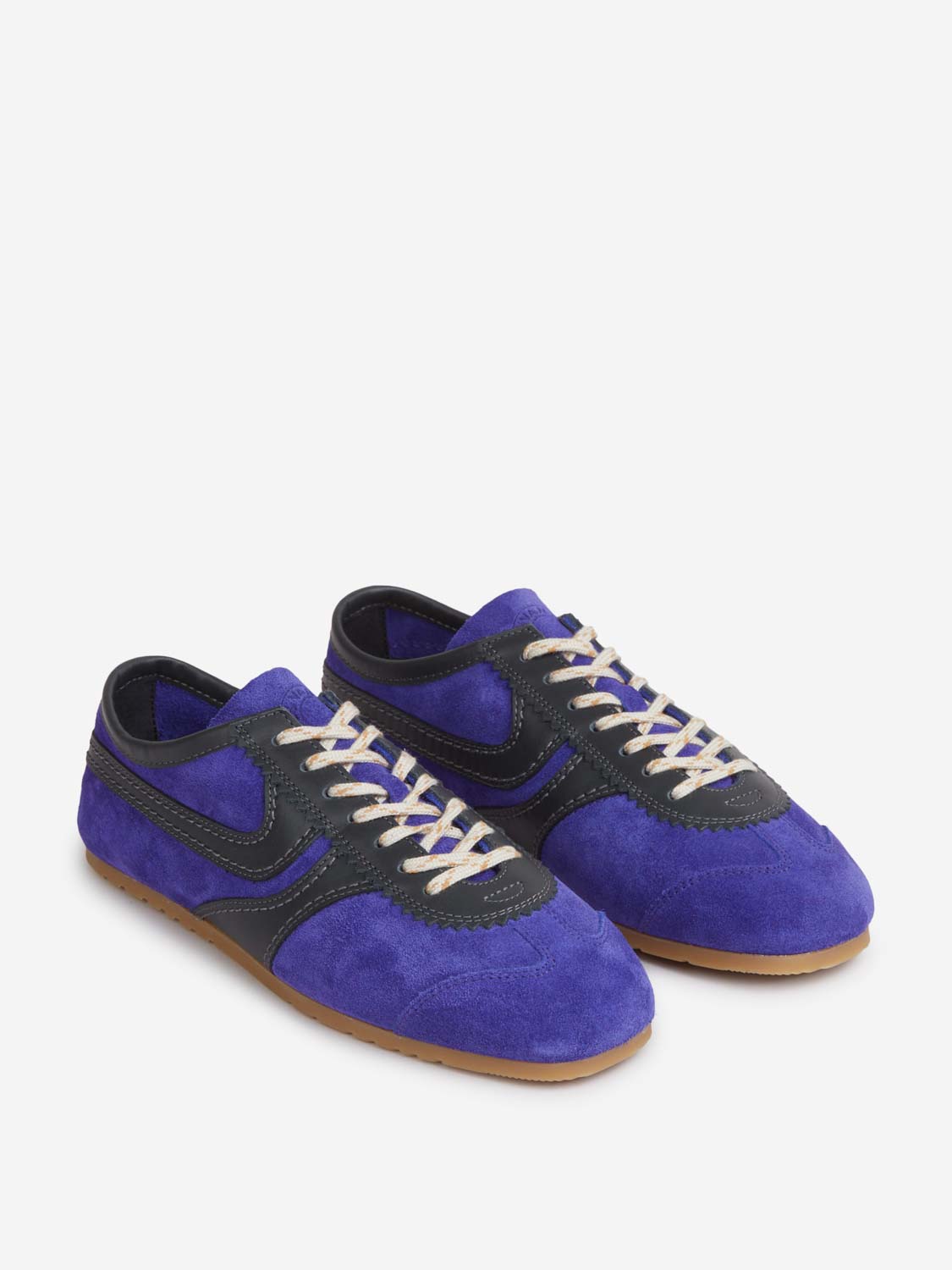 Dries Van Noten Mujer Barcelona Sneakers Suede color Violeta sku 806-000399 01 - Foto 2