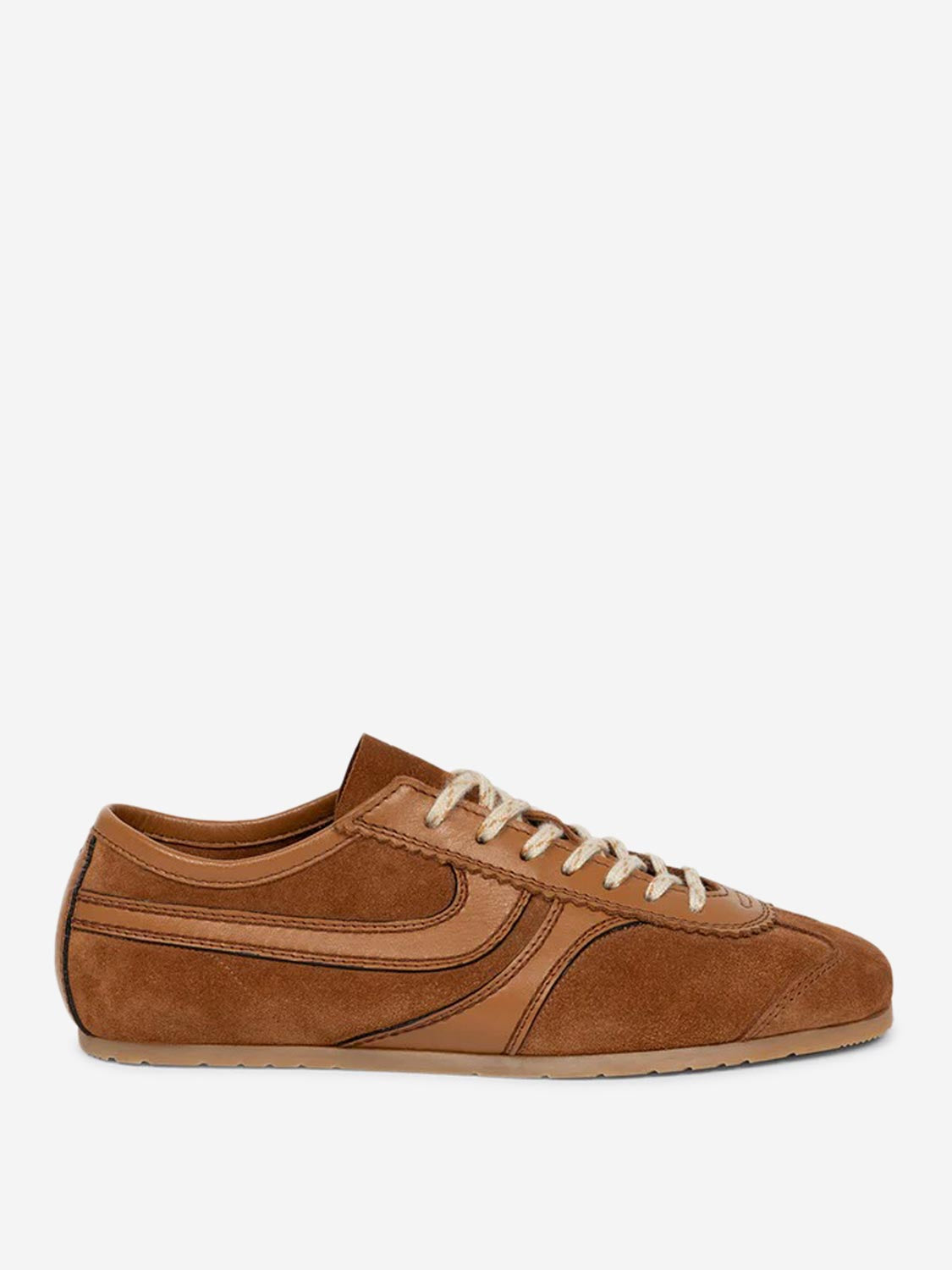 Dries Van Noten Mujer Barcelona Sneakers ante color Marrón sku 806-000399 02 - Foto 1