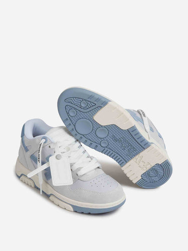 Off-White Mujer Barcelona zapatillas Out of Office color Azul Celeste sku 806-000402 01 - Foto 4
