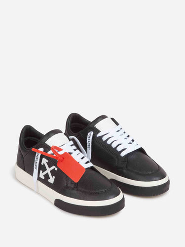 Off-White Mujer Barcelona zapatillas Low Vulcanized color Blanco Y Negro sku 806-000407 01 - Foto 3