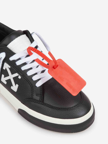 Off-White Mujer Barcelona zapatillas Low Vulcanized color Blanco Y Negro sku 806-000407 01 - Foto 6