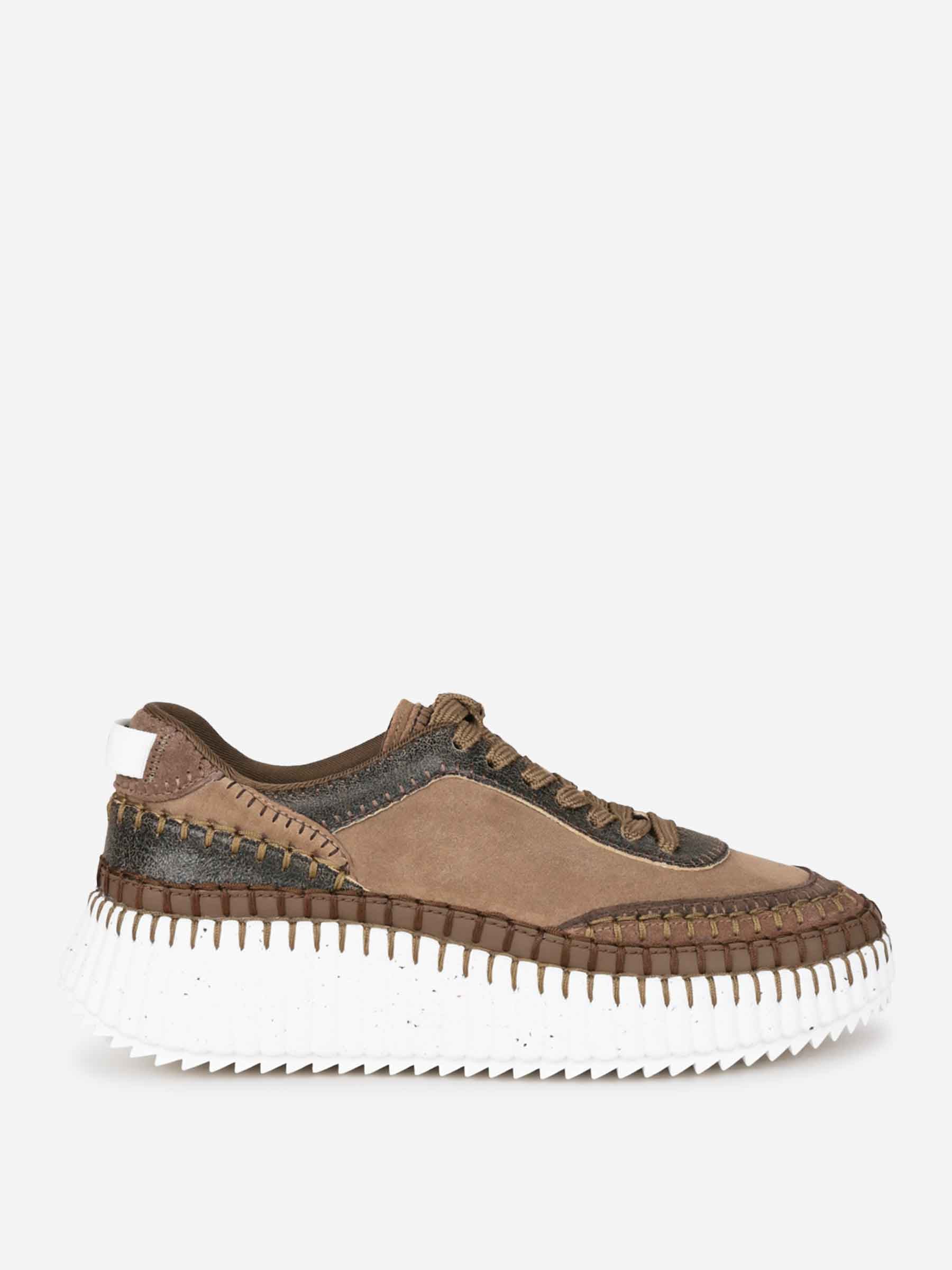 Chloé Mujer Barcelona Sneakers Nama color Marrón sku 806-000410 01 - Foto 1