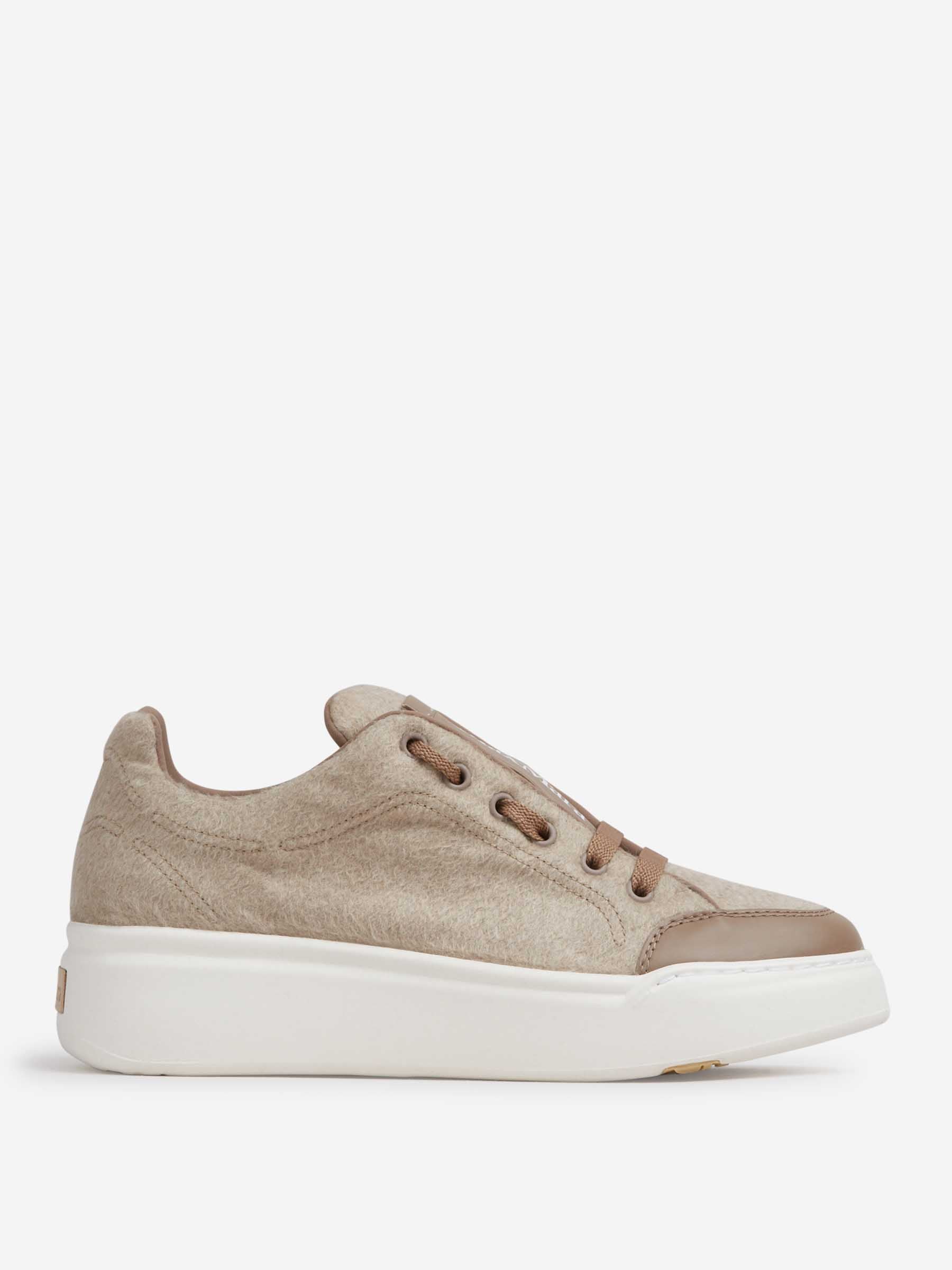 Max Mara Mujer Barcelona Sneakers Cachemira Impermeable color Taupe sku 806-000417 01 - Foto 1