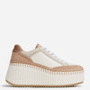 Chloé Mujer Barcelona Sneakers Cuña Nama color Beige sku 806-000419 01 - Foto 1