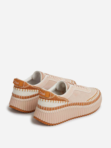 Chloé Mujer Barcelona zapatillas Nama color Rosa Palo sku 806-000420 01 - Foto 3