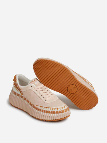 Chloé Mujer Barcelona zapatillas Nama color Rosa Palo sku 806-000420 01 - Foto 4