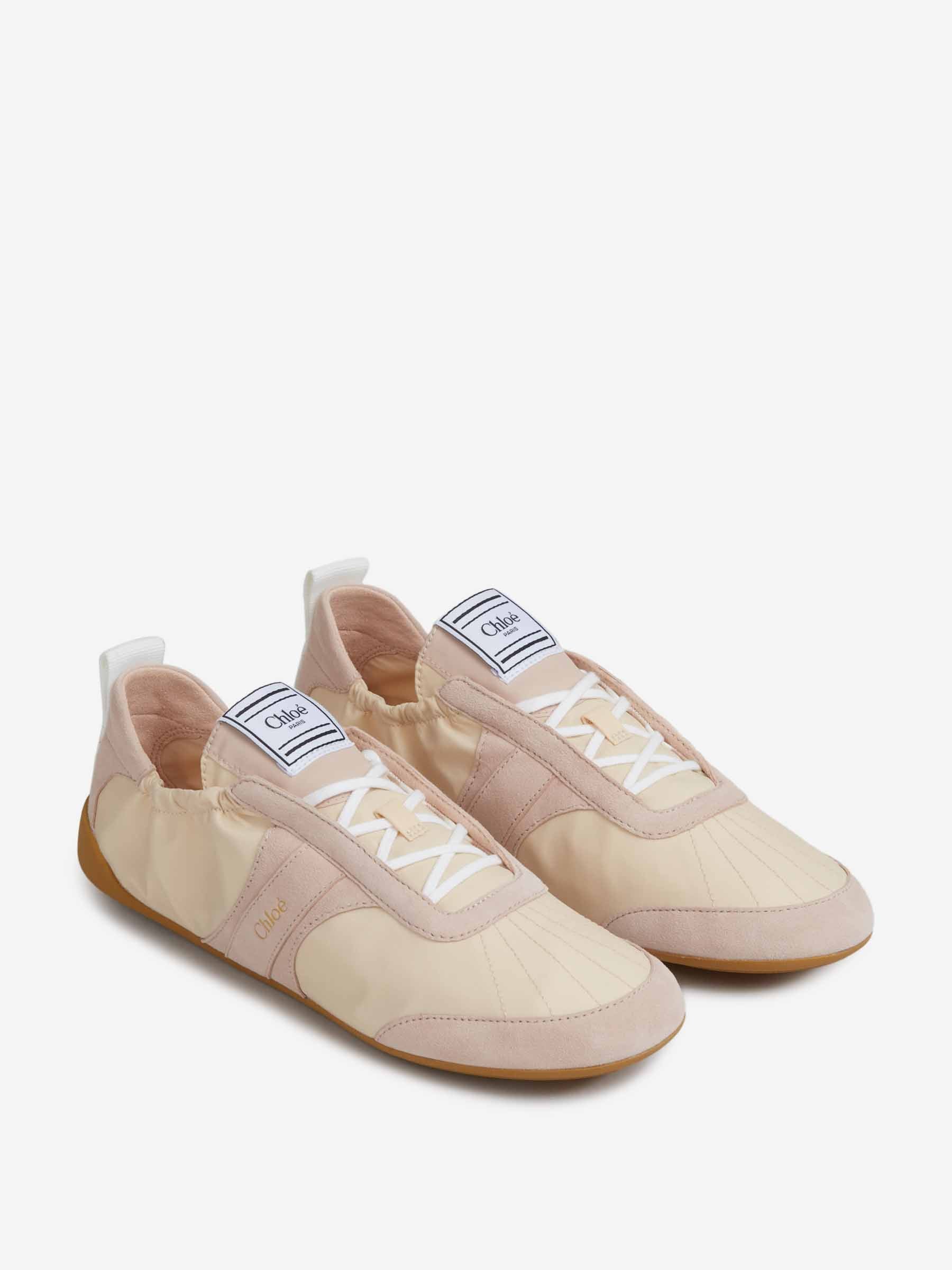 Chloé Mujer Barcelona Sneakers Kick color Beige sku 806-000423 01 - Foto 2