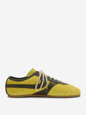 Dries Van Noten Mujer Barcelona Sneakers Paneles Ante color Amarillo sku 806-000427 03 - Foto 1