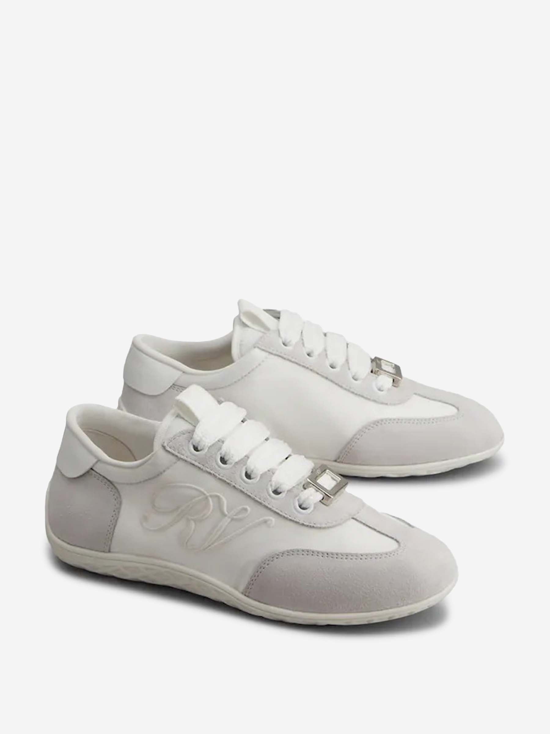 Roger Vivier Mujer Barcelona Sneakers Viv Low color Blanco sku 806-000428 01 - Foto 2