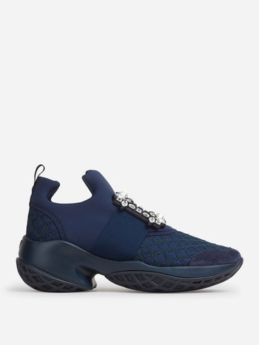 Roger Vivier Mujer Barcelona zapatillas Viv' Run color Azul Marino sku 806-000429 01 - Foto 1