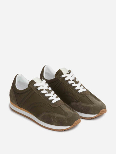 TOTEME Mujer Barcelona zapatillas Monograma color Verde Militar sku 806-000431 01 - Foto 2