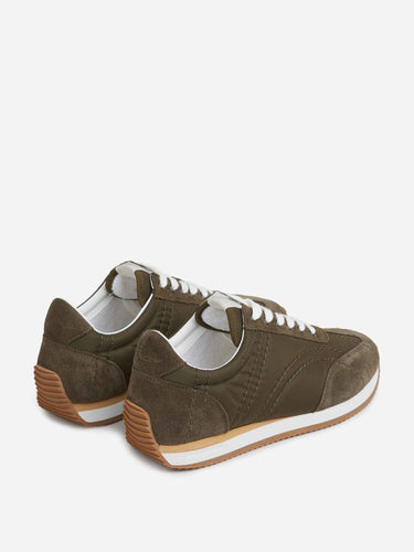 TOTEME Mujer Barcelona zapatillas Monograma color Verde Militar sku 806-000431 01 - Foto 3