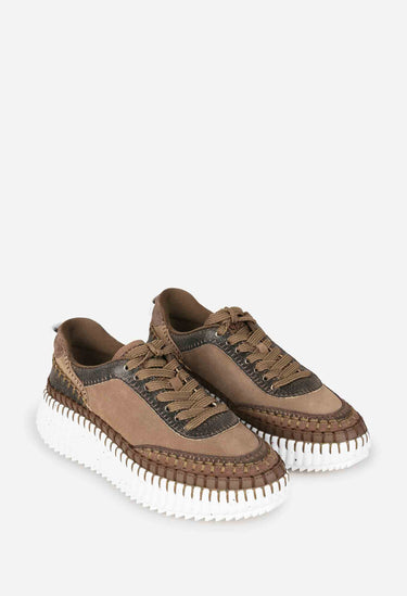 Chloé Mujer Barcelona zapatillas Nama color Marrón sku 806-000445 01 - Foto 2