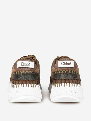 Chloé Mujer Barcelona zapatillas Nama color Marrón sku 806-000445 01 - Foto 4
