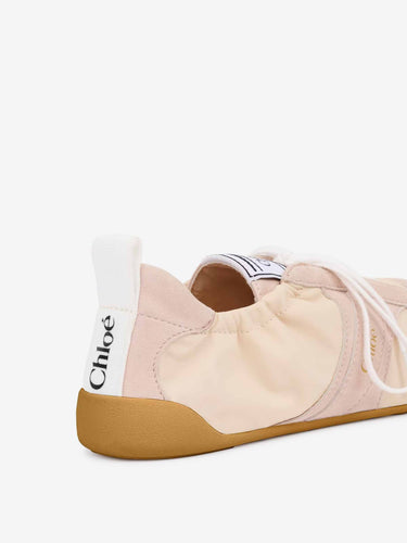 Chloé Mujer Barcelona Sneakers Kick color Beige sku 806-000447 01 - Foto 5