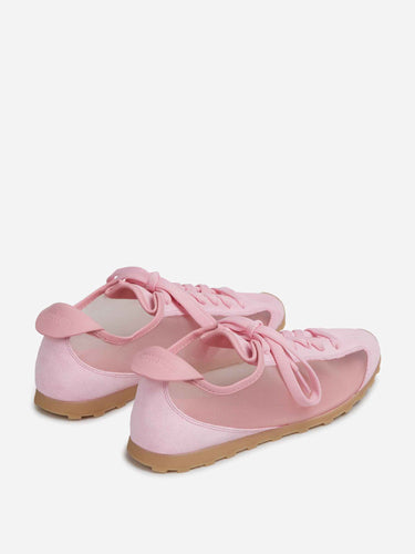 Jacquemus Mujer Barcelona Zapatillas Deportivas Las Tennis color Rosa Palo sku 806-000449 01 - Foto 3