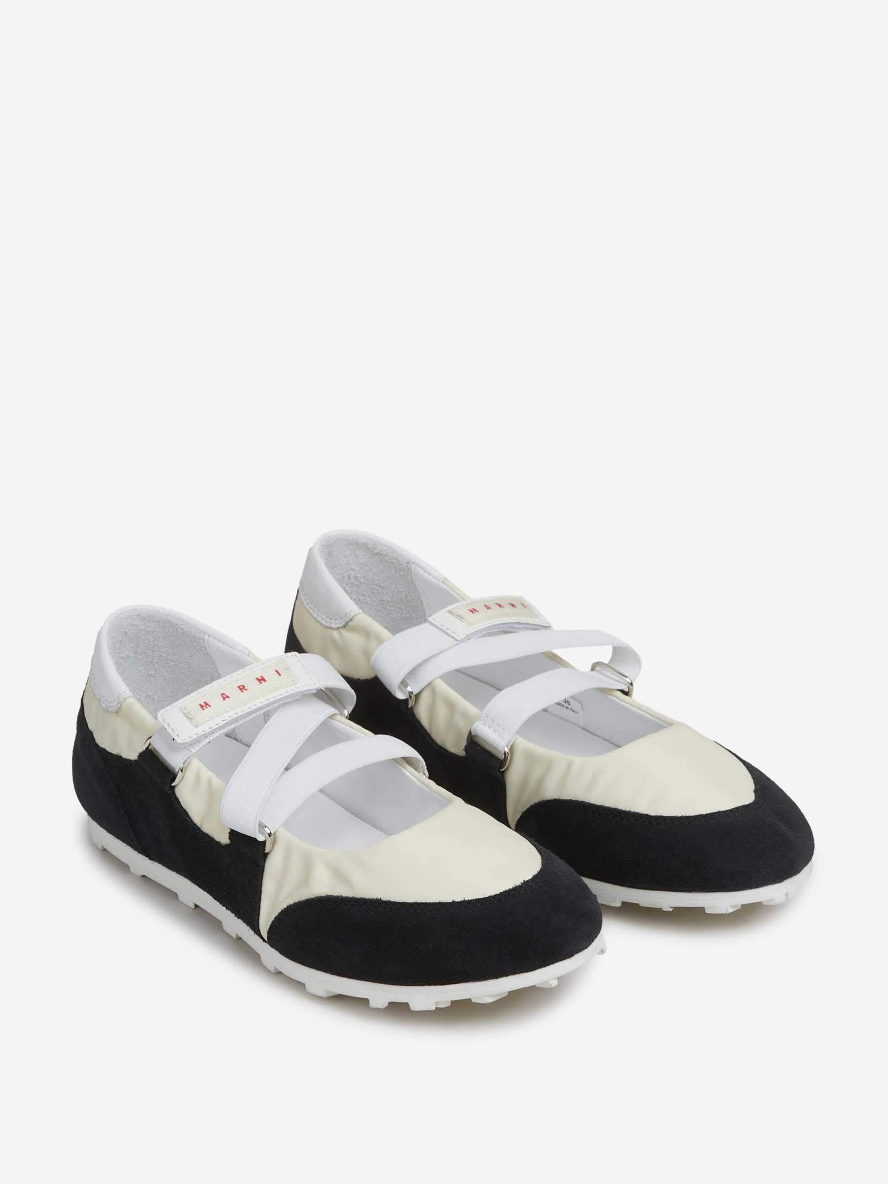 Marni Mujer Barcelona Bailarinas Planas color Blanco Y Negro sku 806-000453 01 - Foto 2