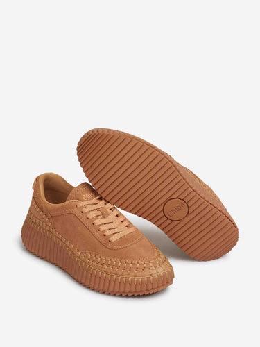 Chloé Mujer Barcelona Zapatillas Deportivas Nama color Camel sku 806-000457 01 - Foto 4