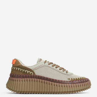 Chloé Mujer Barcelona Zpatillas Deportivas Nama color Verde Militar sku 806-000459 01 - Foto 1