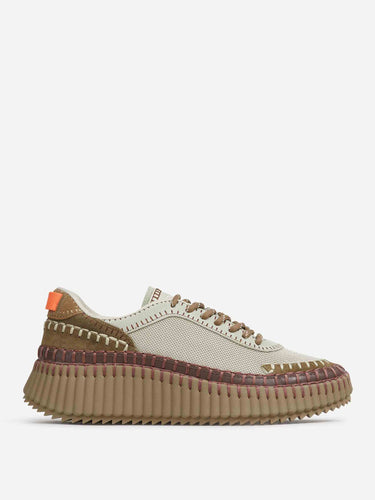 Chloé Mujer Barcelona Zpatillas Deportivas Nama color Verde Militar sku 806-000459 01 - Foto 1