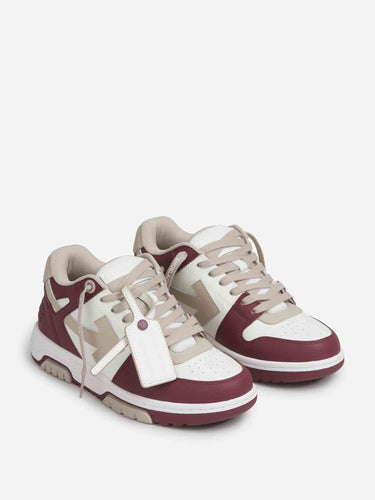 Off-White Hombre Barcelona Zapatillas Deportivas Out Of Office color Burdeos sku 806-000472 01 - Foto 2