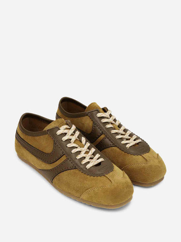 Dries Van Noten Mujer Barcelona Zapatillas Deportivas Ante color Mostaza sku 806-000479 03 - Foto 2