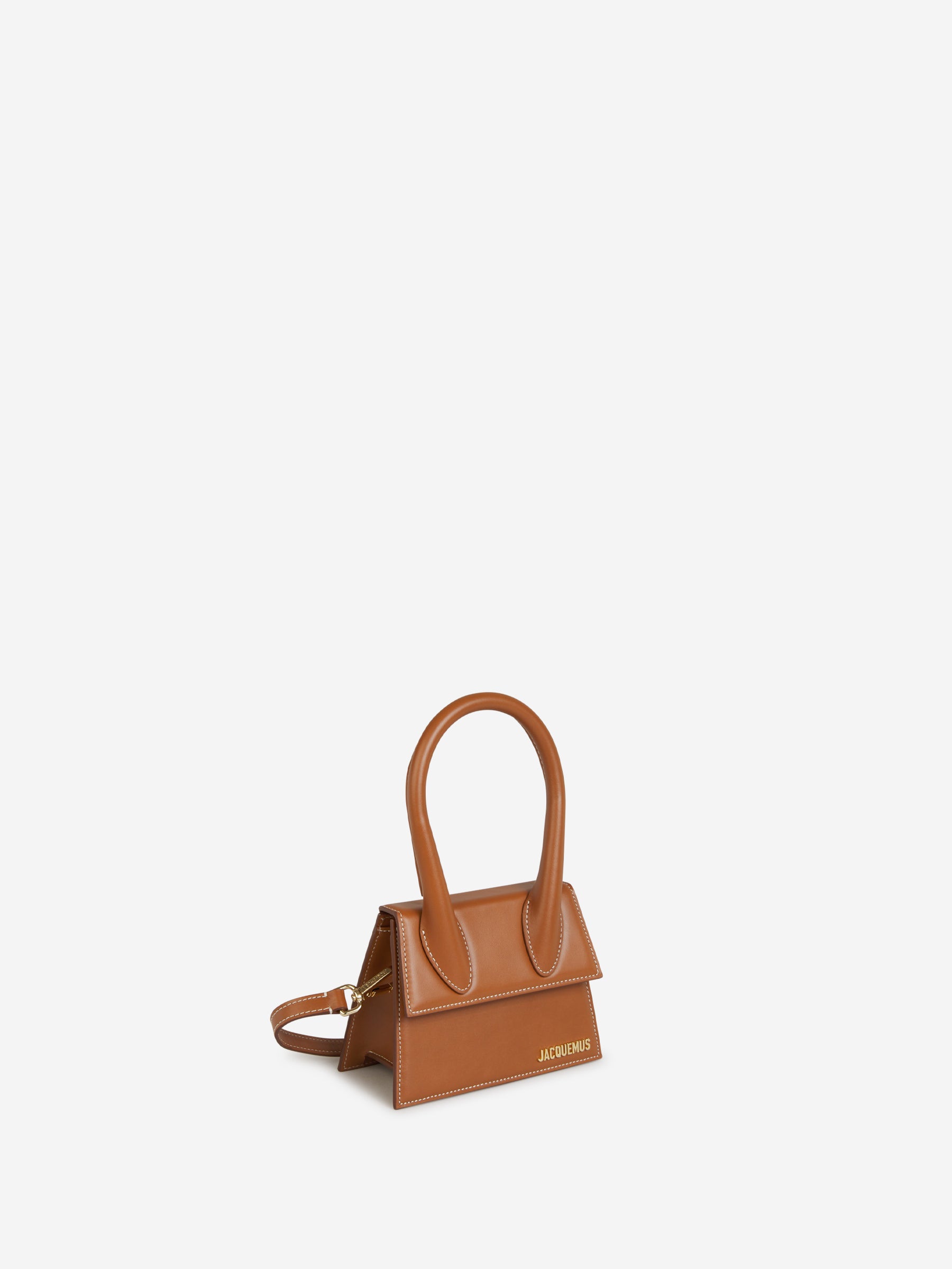 Jacquemus Bolso de Mano Le Chiquito color Caramelo sku 810-007696 00 - Foto 2