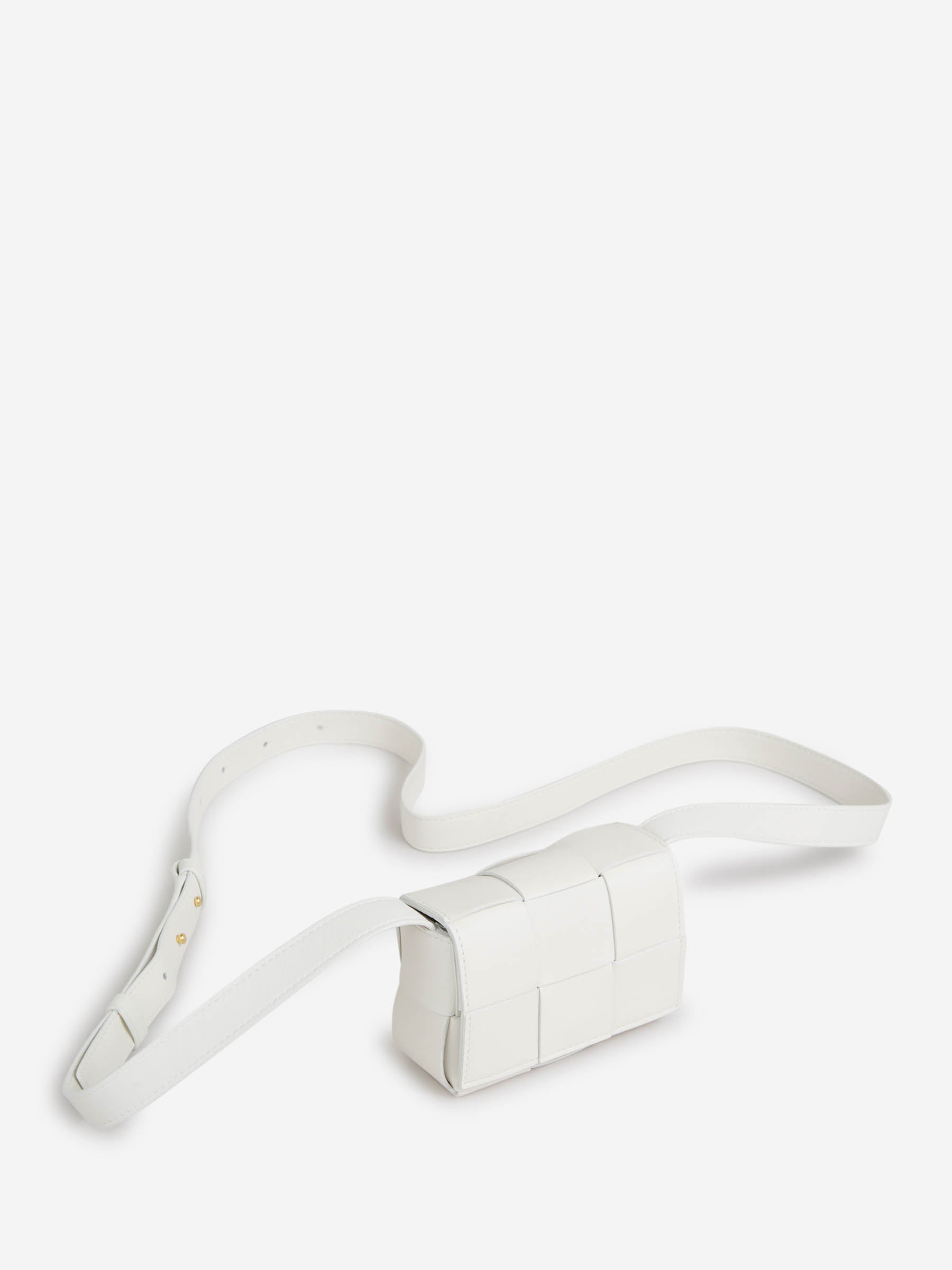 Bottega Veneta Mujer Barcelona Bolso Bandolera Cassette Candy color Blanco sku 810-007845 02 - Foto 2