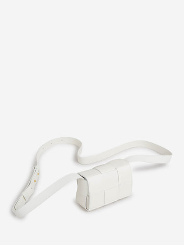 Bottega Veneta Mujer Barcelona Bolso Bandolera Cassette Candy color Blanco sku 810-007845 02 - Foto 2