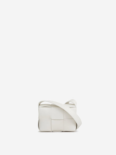 Bottega Veneta Mujer Barcelona Bolso Bandolera Cassette Candy color Blanco sku 810-007845 02 - Foto 4