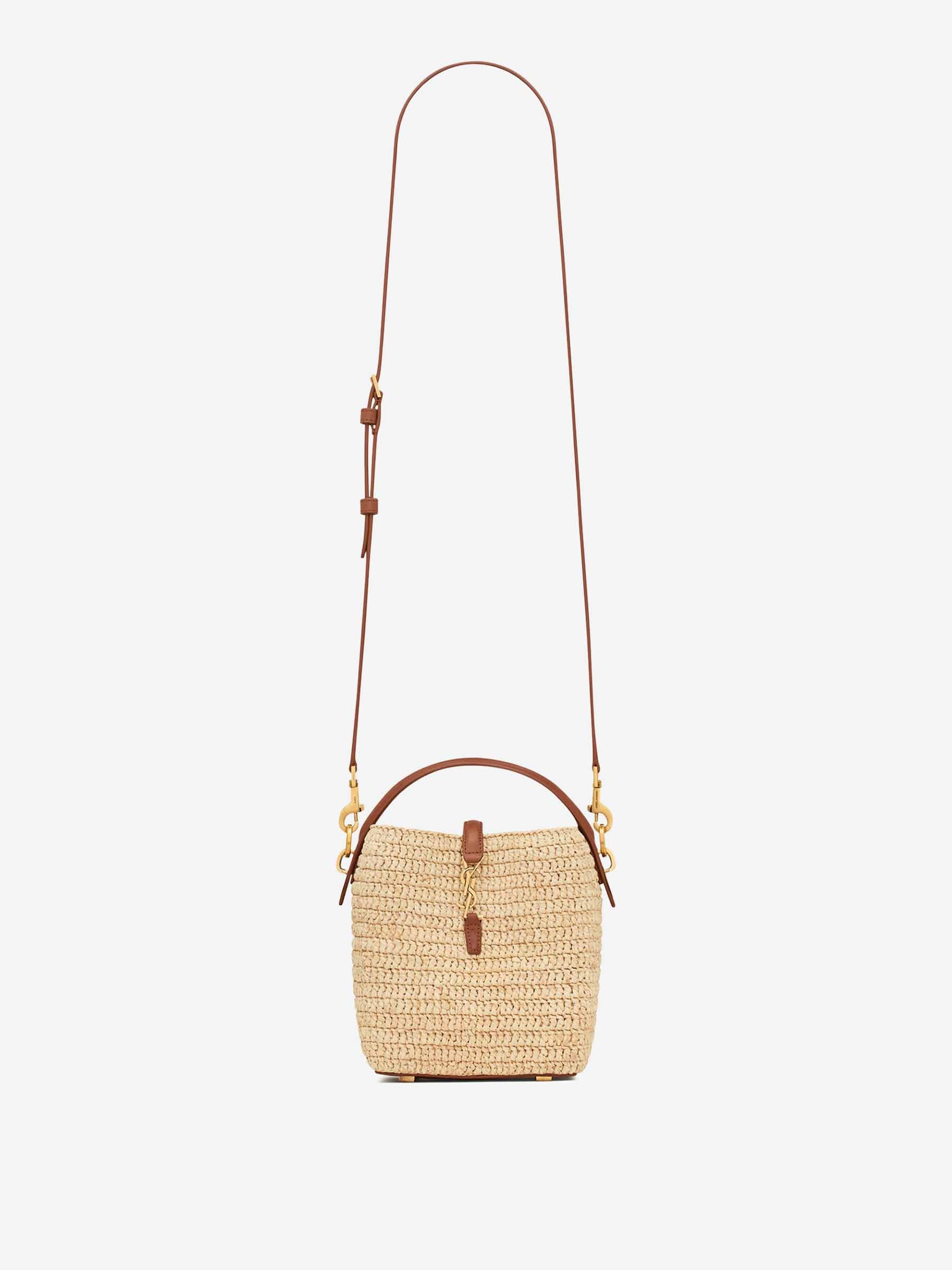 Saint Laurent Mujer Barcelona Bolso Le 37 Rafia Mini color Materiales sku 810-007977 01 - Foto 2