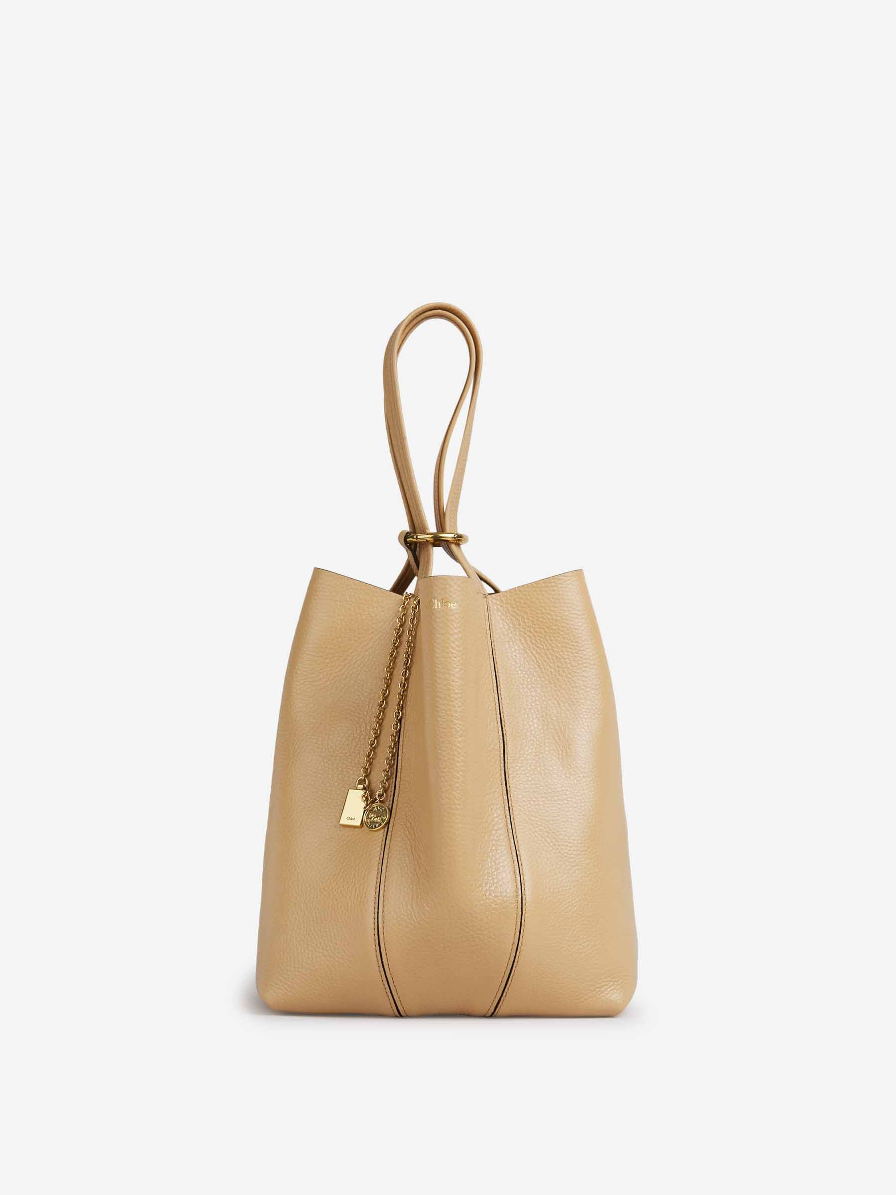 Chloé Mujer Barcelona Bolso Tote Spin color Beige sku 810-008004 00 - Foto 2