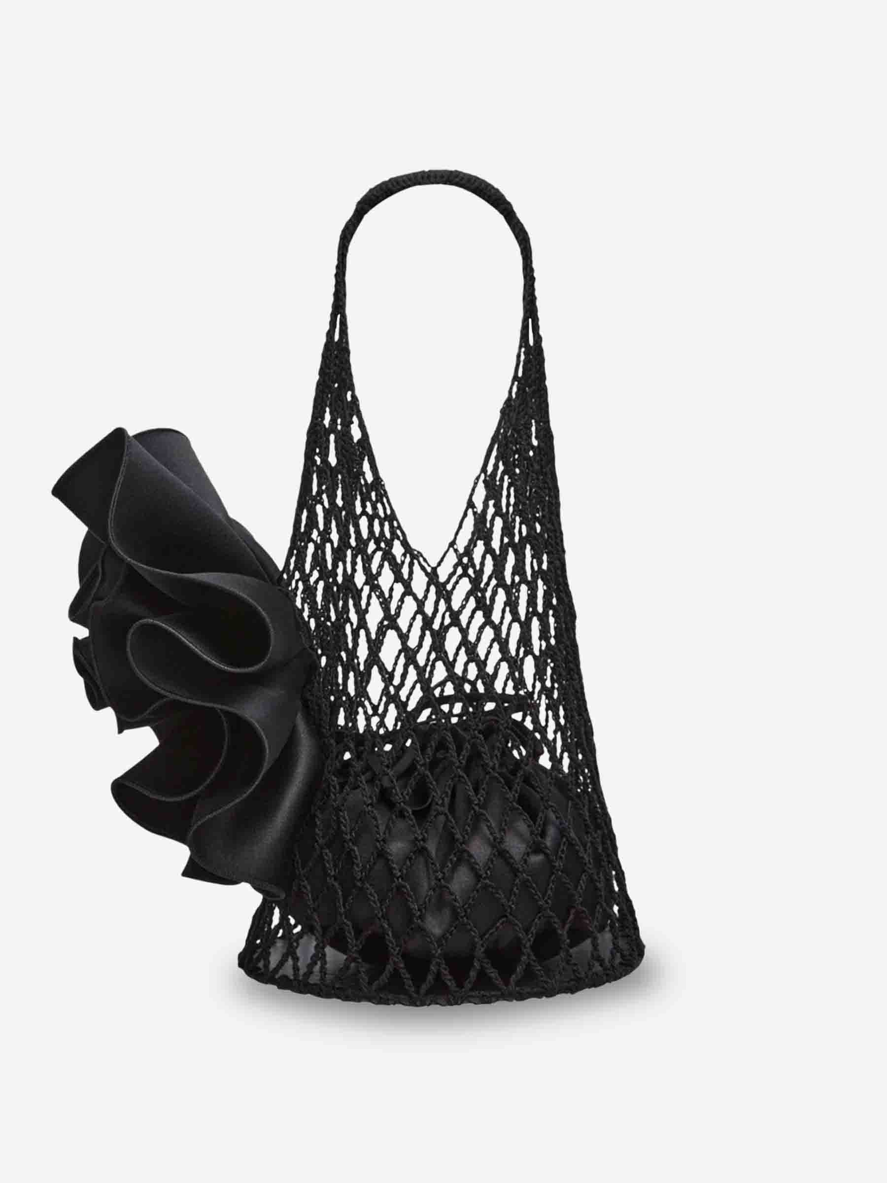 Magda Butrym Mujer Barcelona Bolso Mano Devana color Negro sku 810-008036 00 - Foto 1