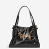 Chloé Mujer Barcelona Bolso Hombro Logo Charms color Negro sku 810-008202 01 - Foto 1