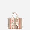 Chloé Mujer Barcelona Bolso Tote Bag Woody Mini color Naranja Claro sku 810-008204 01 - Foto 1