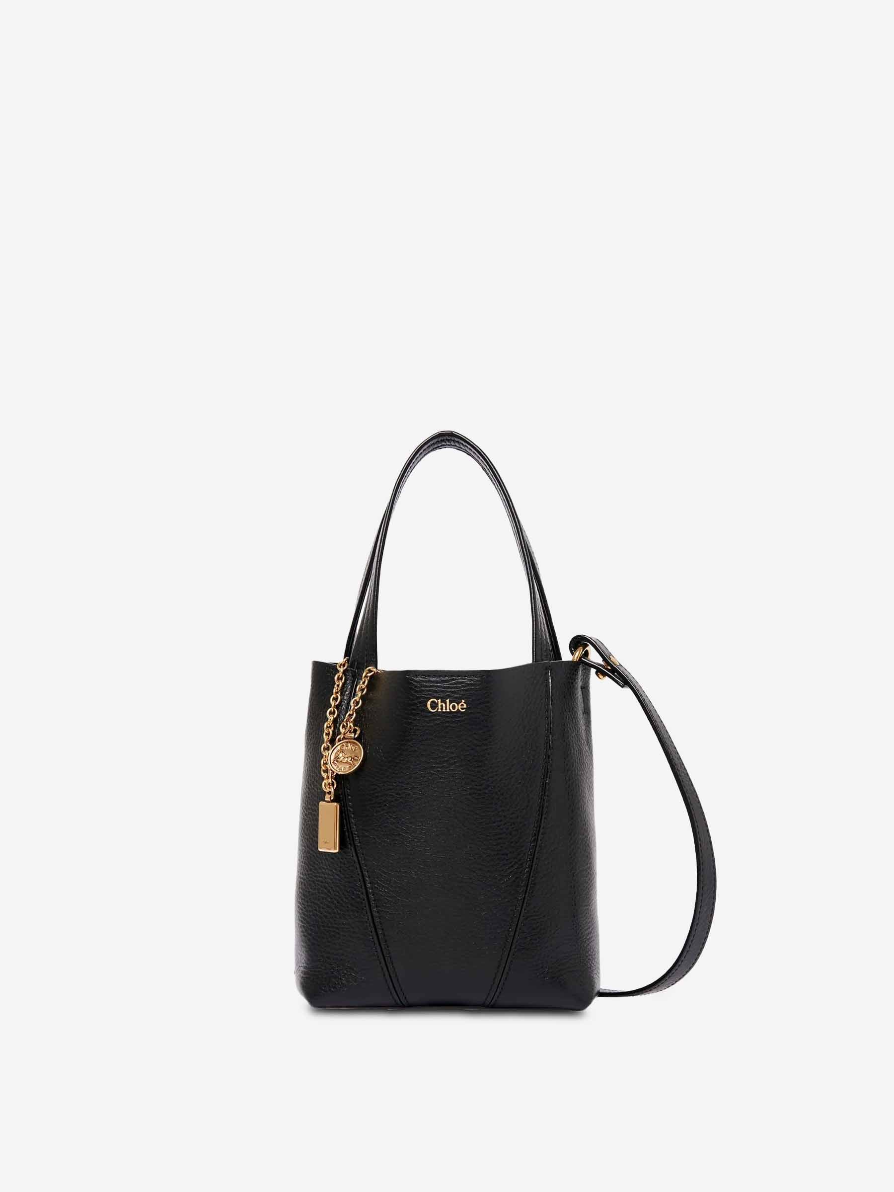 Chloé Mujer Barcelona Bolso Tote Bag Spin Mini color Negro sku 810-008206 01 - Foto 1