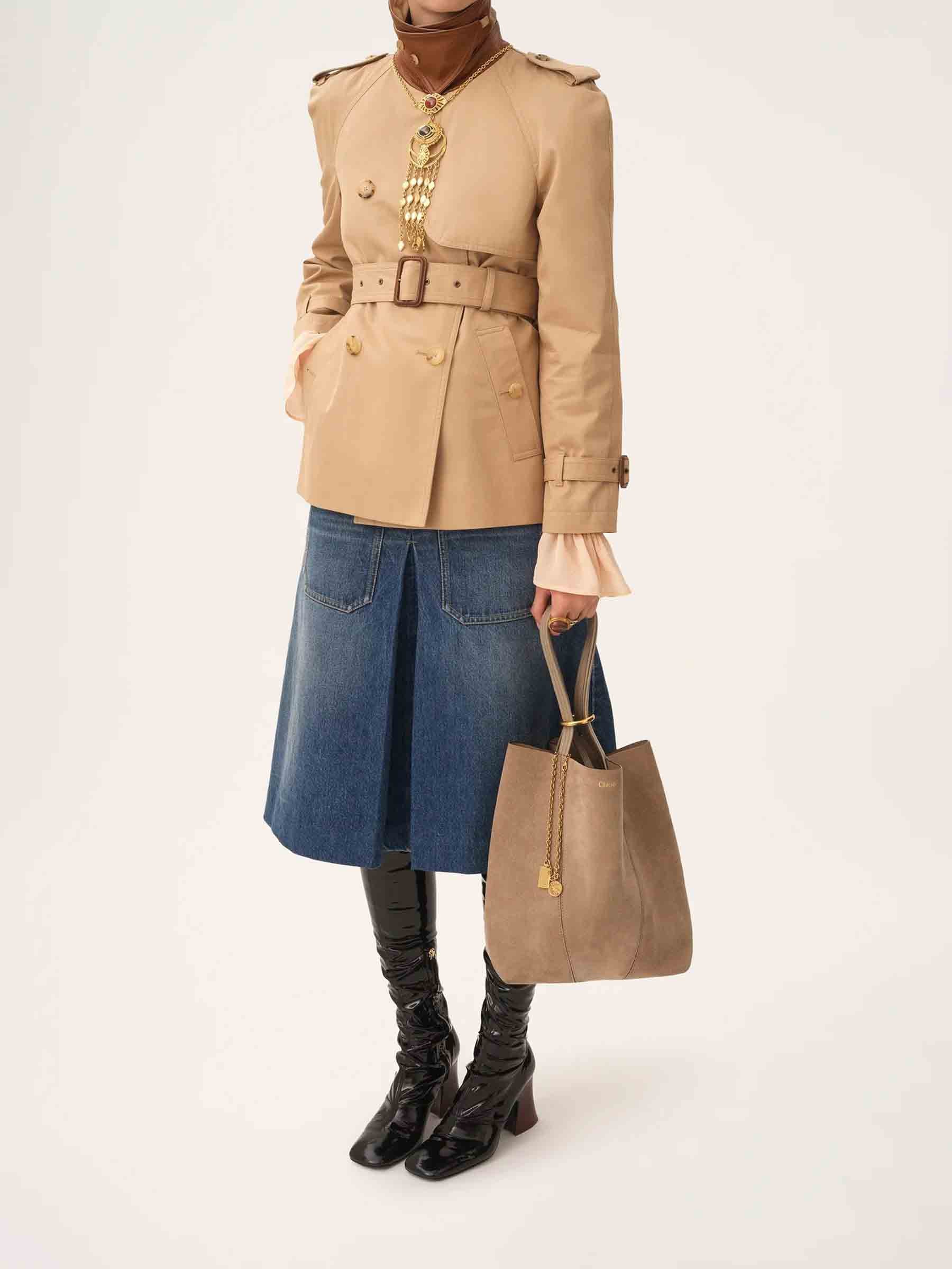 Chloé Mujer Barcelona Bolso Tote Chloé Spin color Taupe sku 810-008211 01 - Foto 2