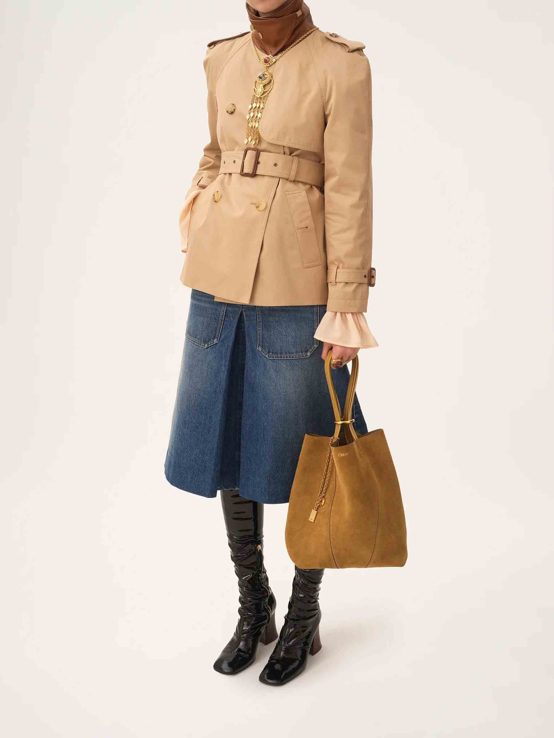 Chloé Mujer Barcelona Bolso Tote Chloé Spin color Mostaza sku 810-008211 02 - Foto 2