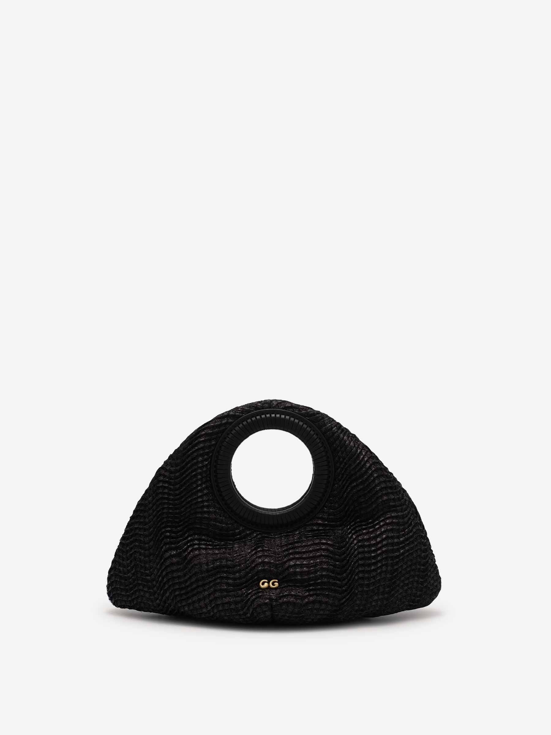 Cult Gaia Mujer Barcelona Bolso Thais Rafia color Negro sku 810-008214 01 - Foto 1