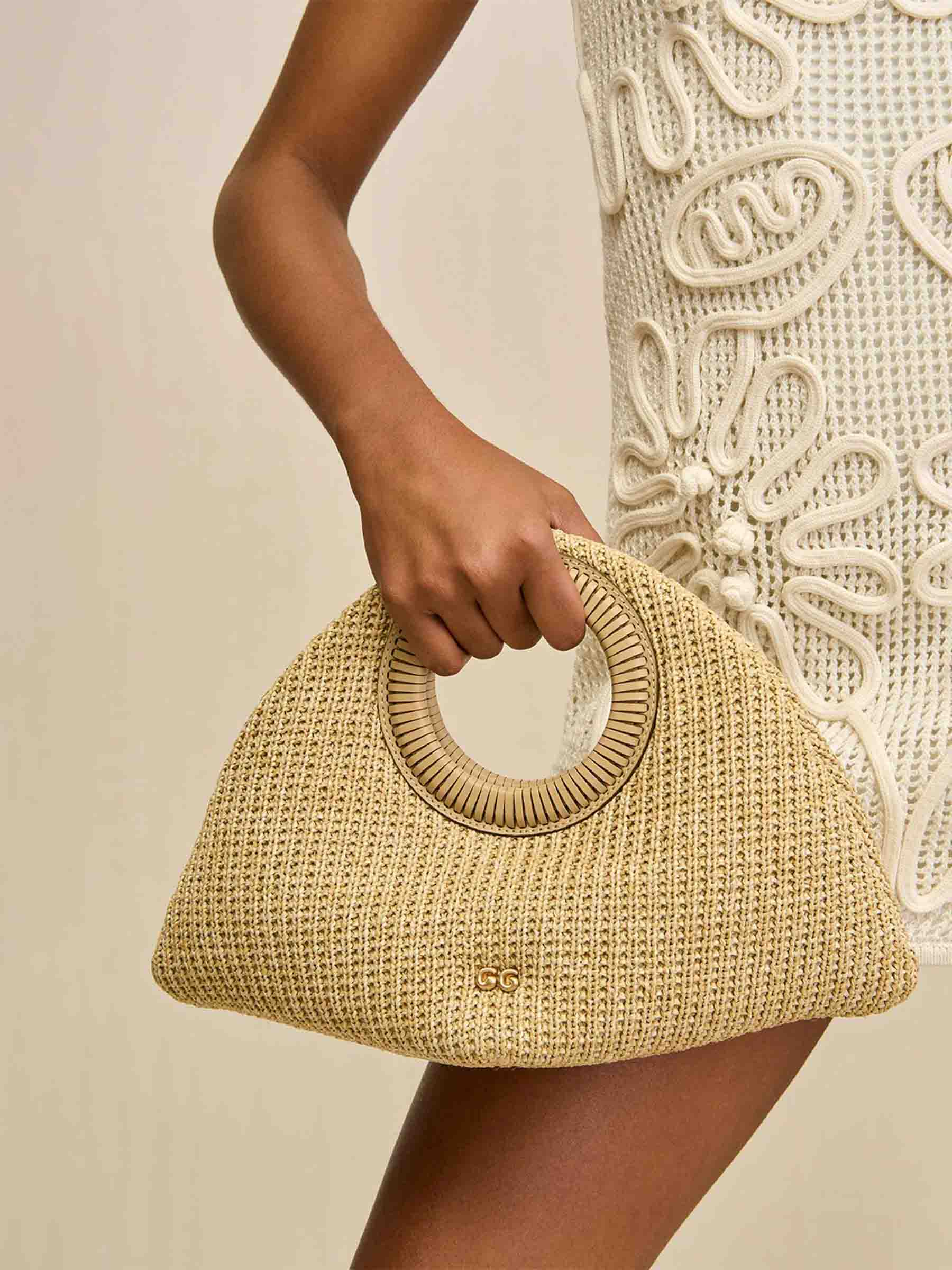 Cult Gaia Mujer Barcelona Bolso Thais Rafia color Rafia sku 810-008215 01 - Foto 2