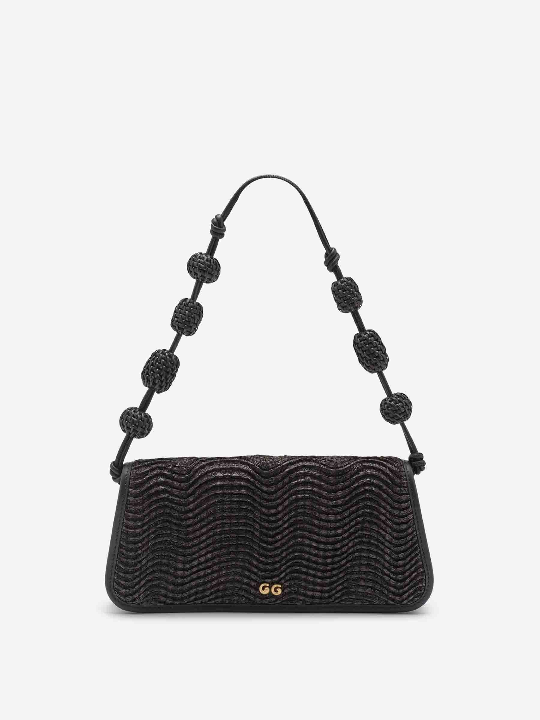 Cult Gaia Mujer Barcelona Bolso Zozina Rafia color Negro sku 810-008216 01 - Foto 1