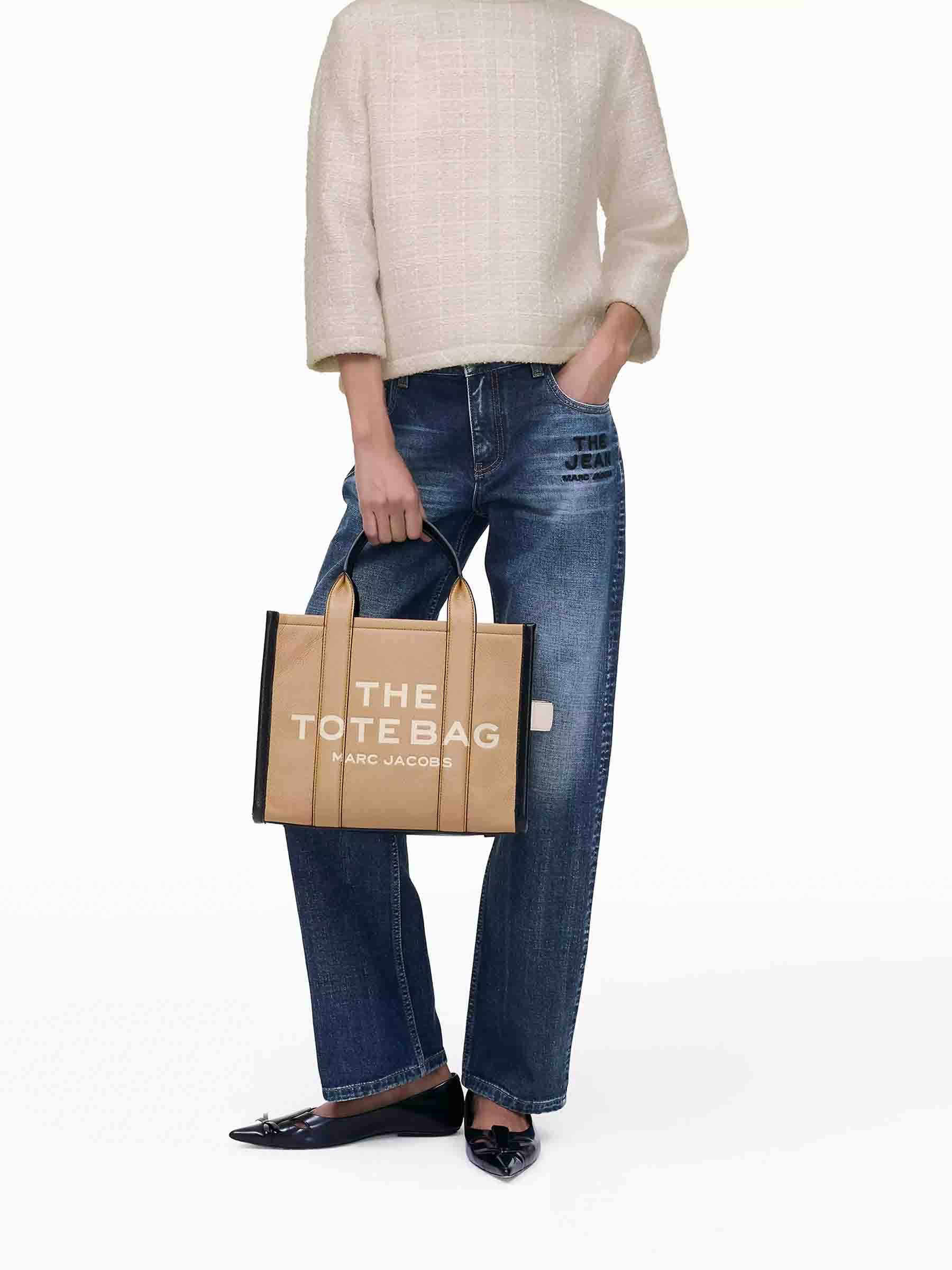 Marc Jacobs Mujer Barcelona Bolso Tote The Colorblock Medium color Camel sku 810-008223 01 - Foto 2