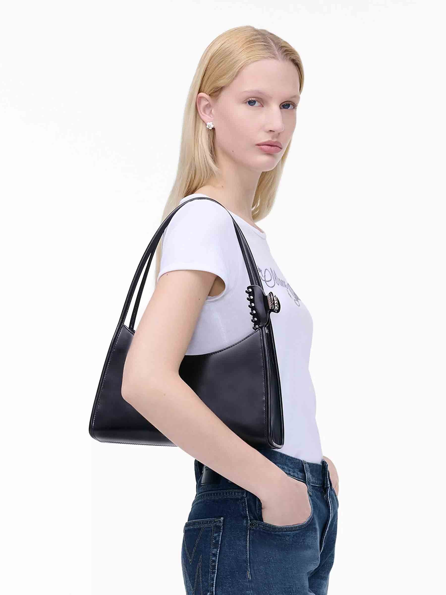 Marc Jacobs Mujer Barcelona Bolso Hombro The Glam Claw Clip color Negro sku 810-008226 02 - Foto 1