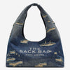 Marc Jacobs Mujer Barcelona Bolso The Rip and Repair Denim Sack Bag color Azul Denim sku 810-008238 01 - Foto 1