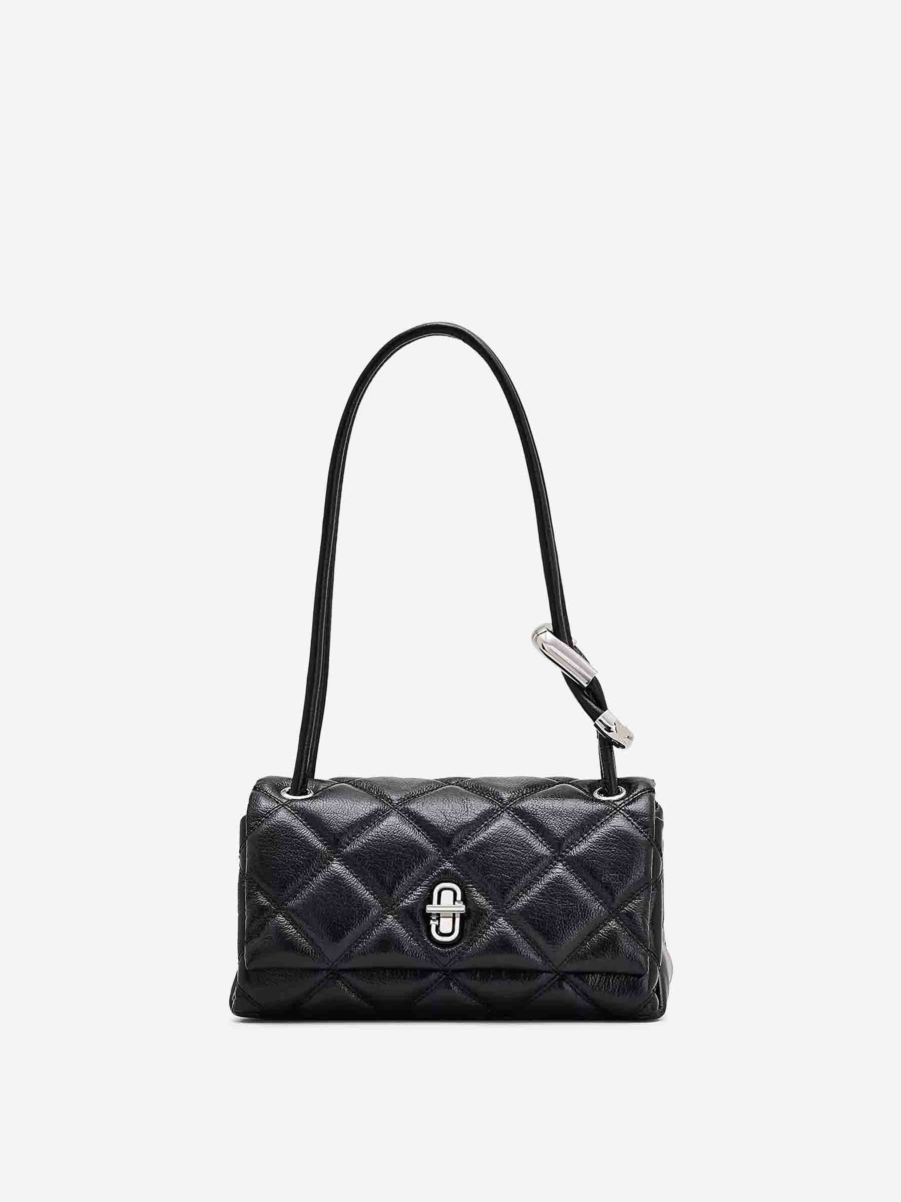 Marc Jacobs Mujer Barcelona Bolso Hombro The Quilted Mini Dual color Negro sku 810-008240 01 - Foto 1