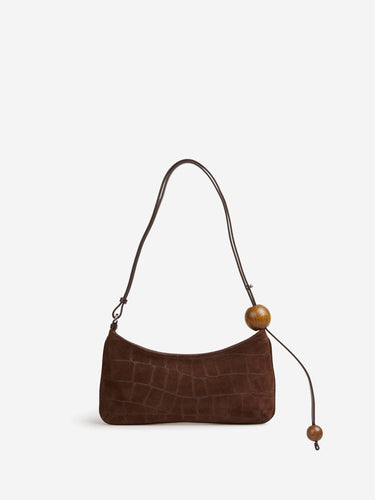 Jacquemus Mujer Barcelona Bolso Le Bisou Perle color Marrón sku 810-008242 01 - Foto 3
