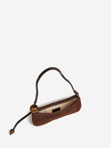 Jacquemus Mujer Barcelona Bolso Le Bisou Perle color Marrón sku 810-008242 01 - Foto 4
