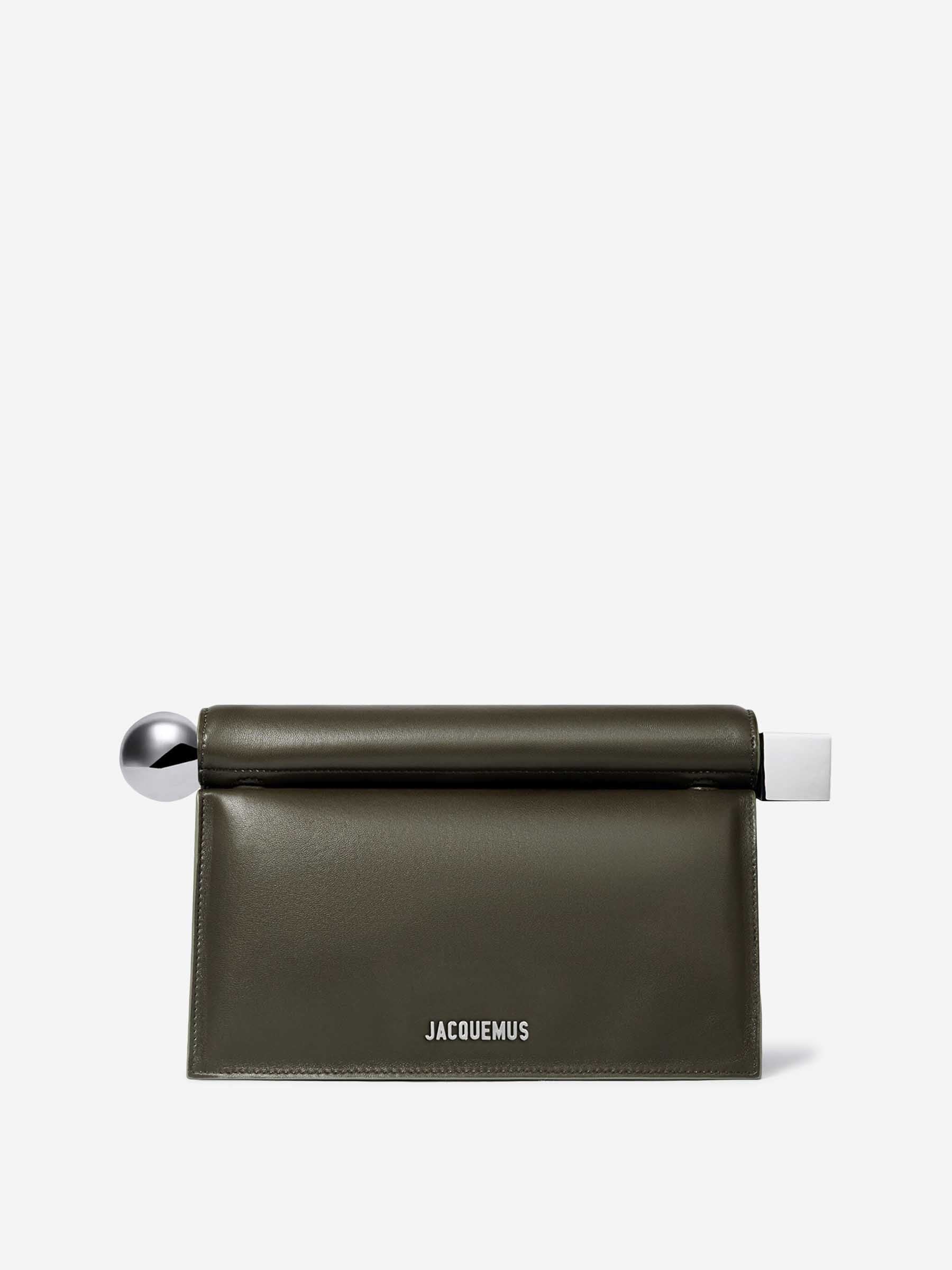Jacquemus Mujer Barcelona Bolso Rond Carré color Verde Militar sku 810-008243 01 - Foto 1
